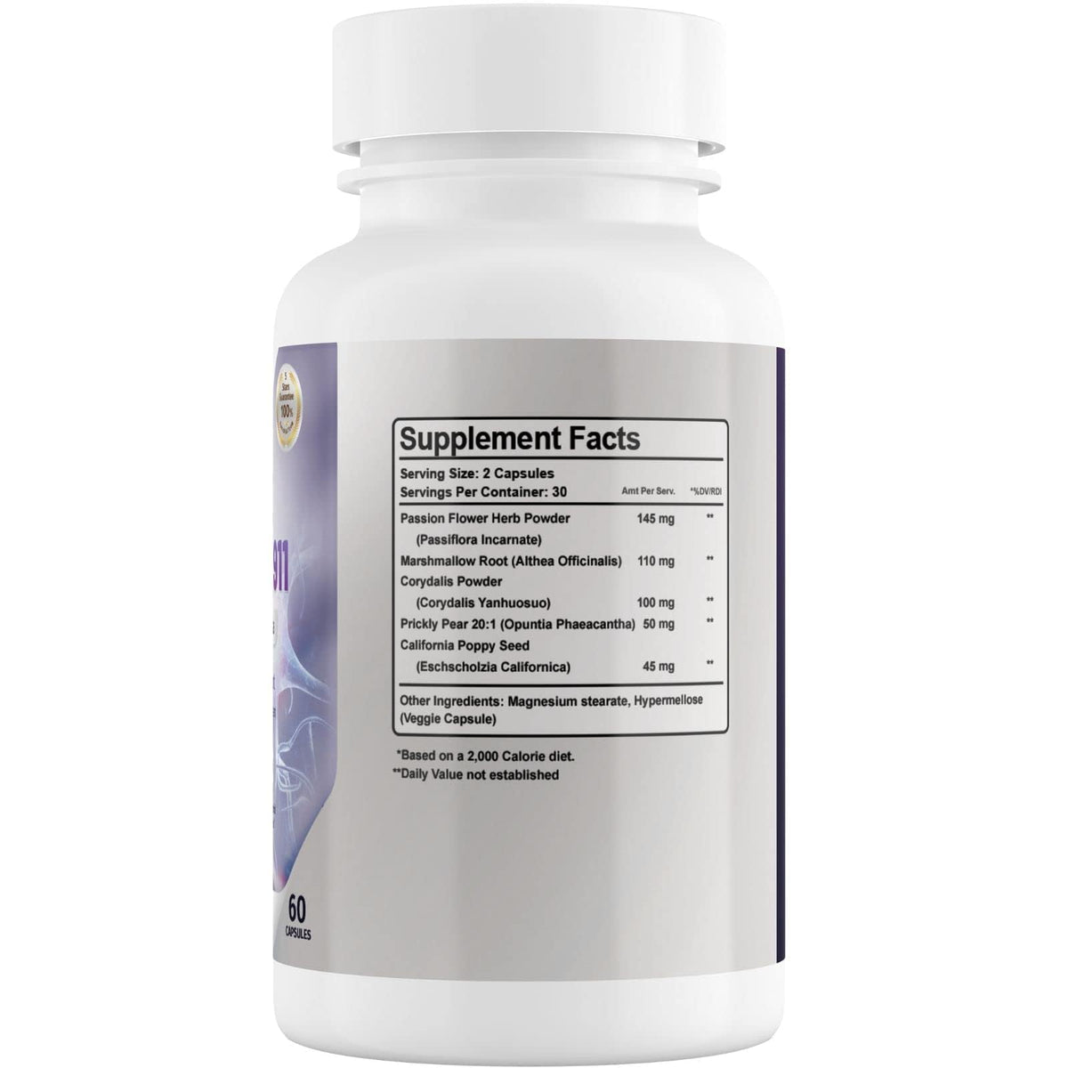 Nerve Control 911 - Natural Plant Based Nerve Health Supplement