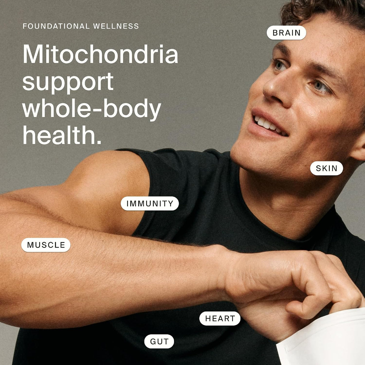 Timeline Mitopure Urolithin A 500mg Supplement, 60 Vegan Softgels