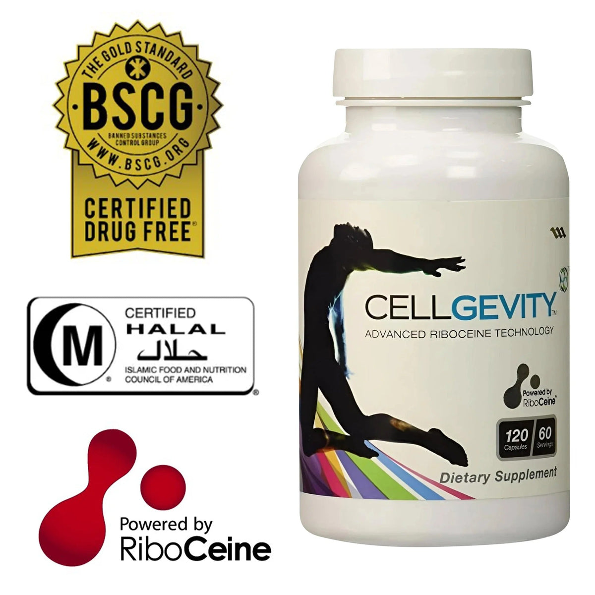 Cellgevity, Advanced Riboceine Technology, 120 Capsules, 60 Servings