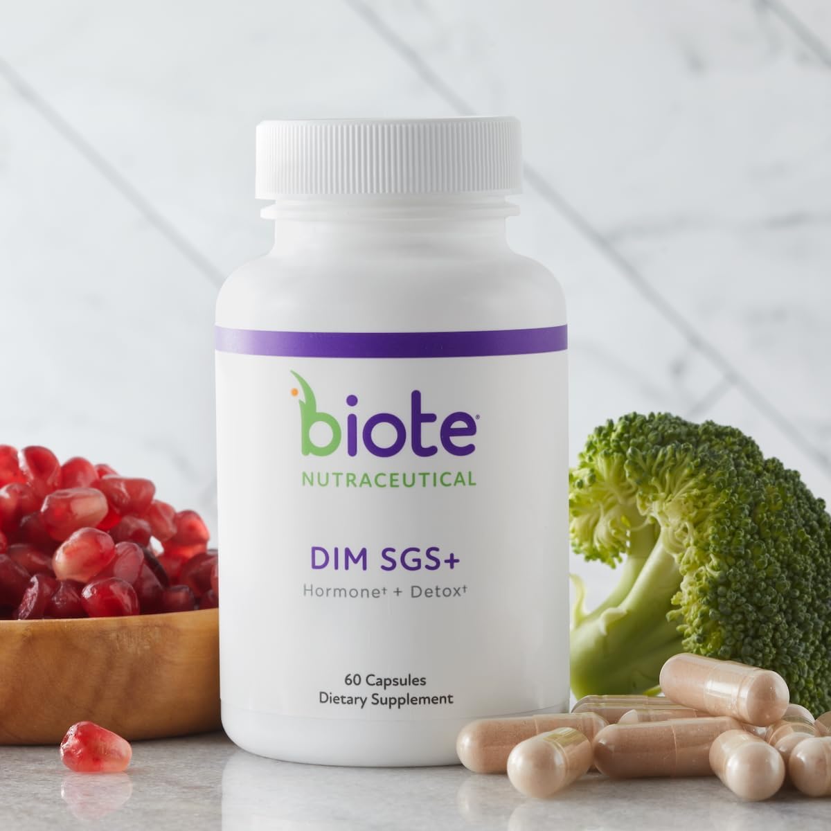 BioTE Nutraceuticals DIM SGS+ Hormone + Detox 60 caps