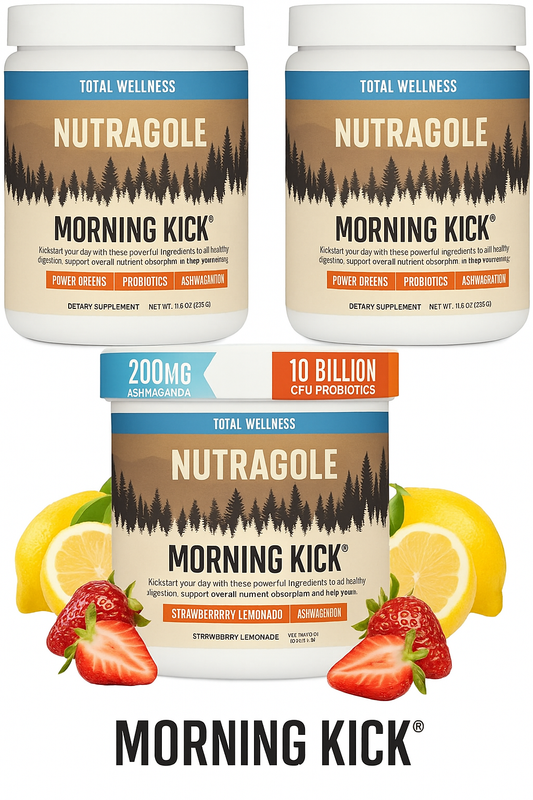Nutragole mornig kick Paclk of 3