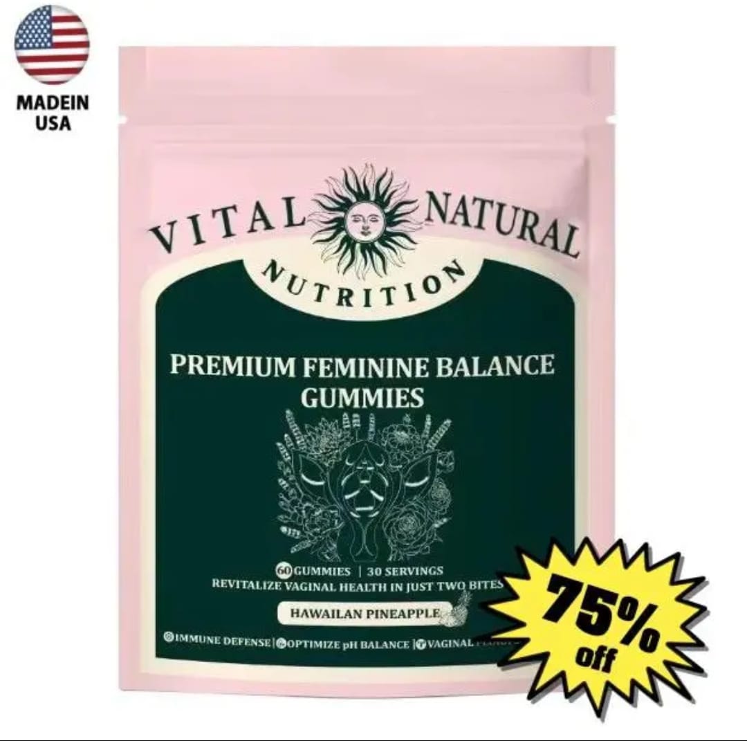 Vital Nutrition Feminine Balance Gummies – Hawaiian Pineapple vital Nutrition gummies - Nutragole